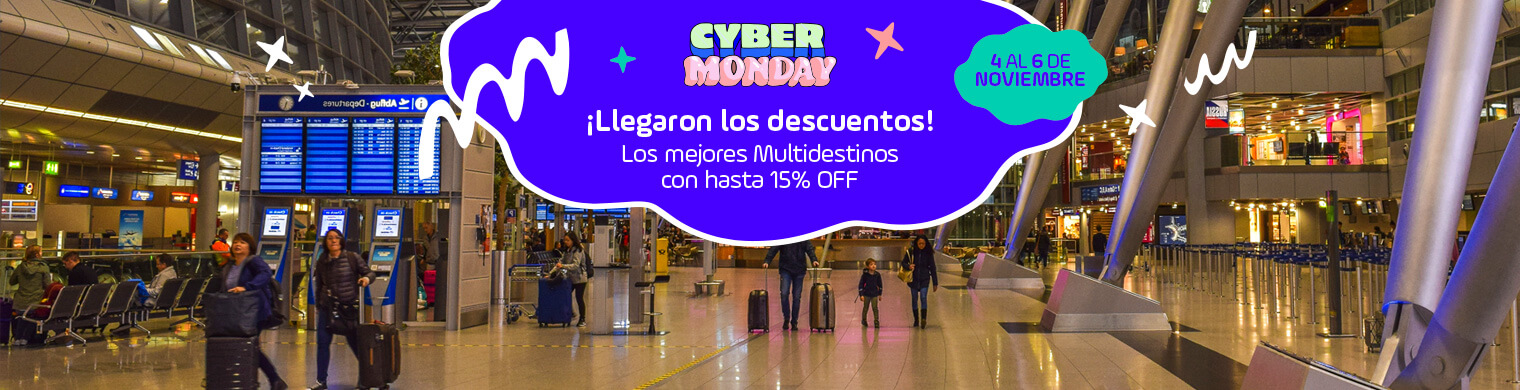 Fondo Multidestinos Cyber Monday 2024